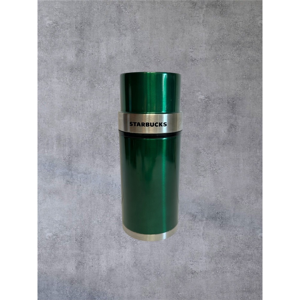Vintage Starbucks Thermos Flask Unisex 17oz Green 2006 Insulated Stainless